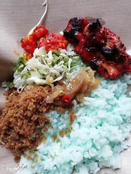 Nasi Kerabu AYAM BAKAR - Thumbnail 2