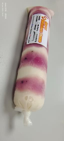 Konfeksi Ais Perisa Keju Beri Biru - Thumbnail 2