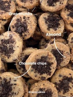 Oreo Almond Cookies - Thumbnail 1