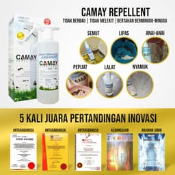CAMAY REPELLENT SPRAY SERANGGA ORGANIK - Thumbnail 2