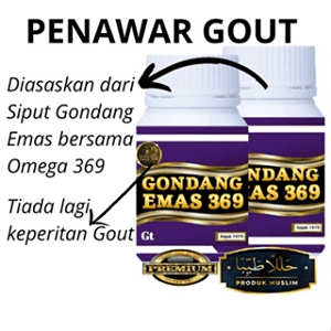 Kapsul Gout Gondang Emas 369 @ SGE369 - Image 1