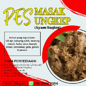 Pes masak ungkep - Image 1