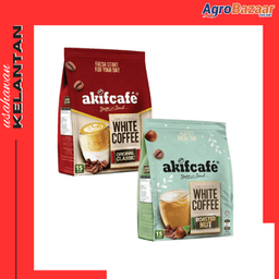 Akifcafe 3 In 1 Combo Mix White Coffee  classic/Roasted Nuts/Mocha 2 PCS (30 g X 15 stick)5 - Thumbnail 1