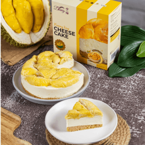 Musang King Durian Cheese Cake 650g - Image 1
