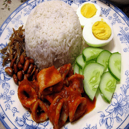 NASI LEMAK BASMATHI SAMBAL SOTONG - Thumbnail 1