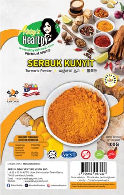 SERBUK KUNYIT (100G) - Thumbnail 2