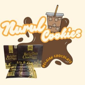 Belgian Chocolate 600g (30gx20 stick) Nurul Cookies