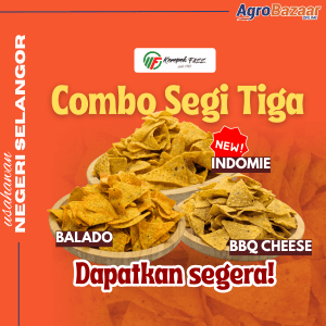 Combo Segi Tiga ! Kerepek Nachos Tortilla