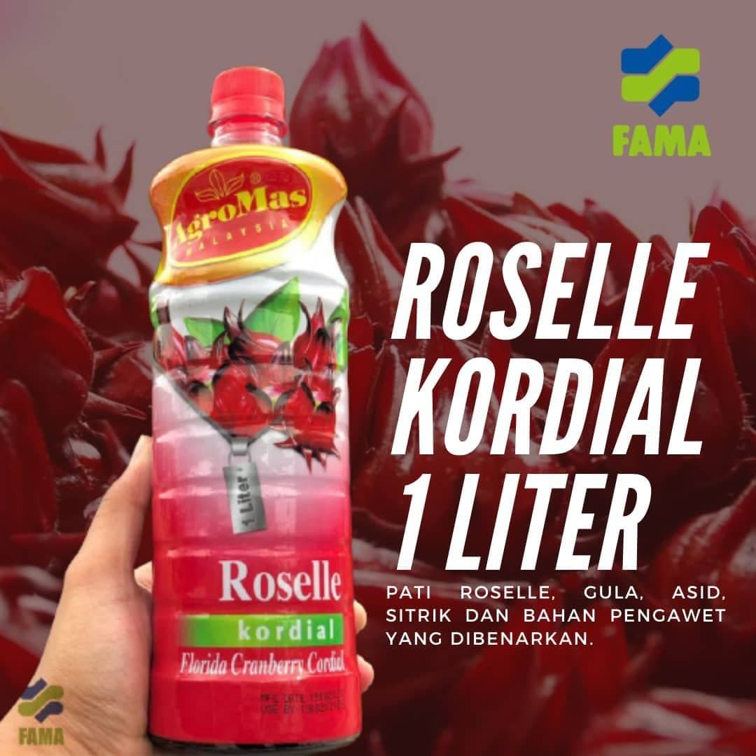 Kordial Roselle 350 ml Agromas - Image 1