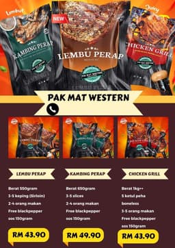 PAK MAT WESTERN - Thumbnail 2