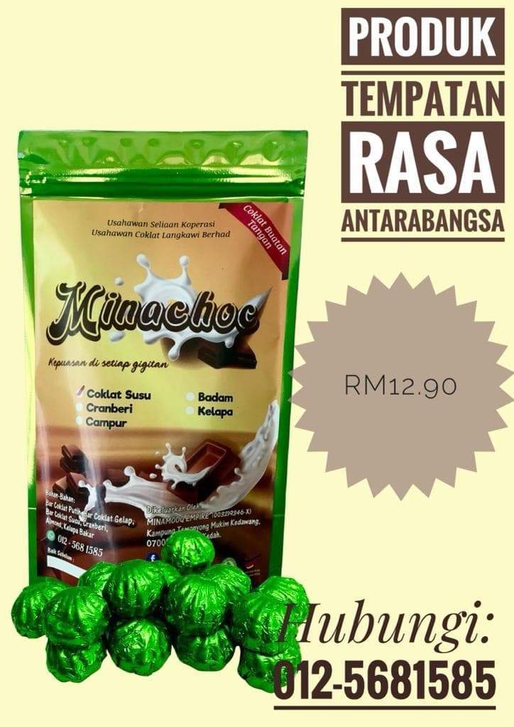 Minachoc coklat perisa coklat susu - Image 1