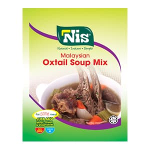 7 PACKETS X 40gm OXTAIL SOUP SEASONING | PERENCAP SUP TULANG - Image 1
