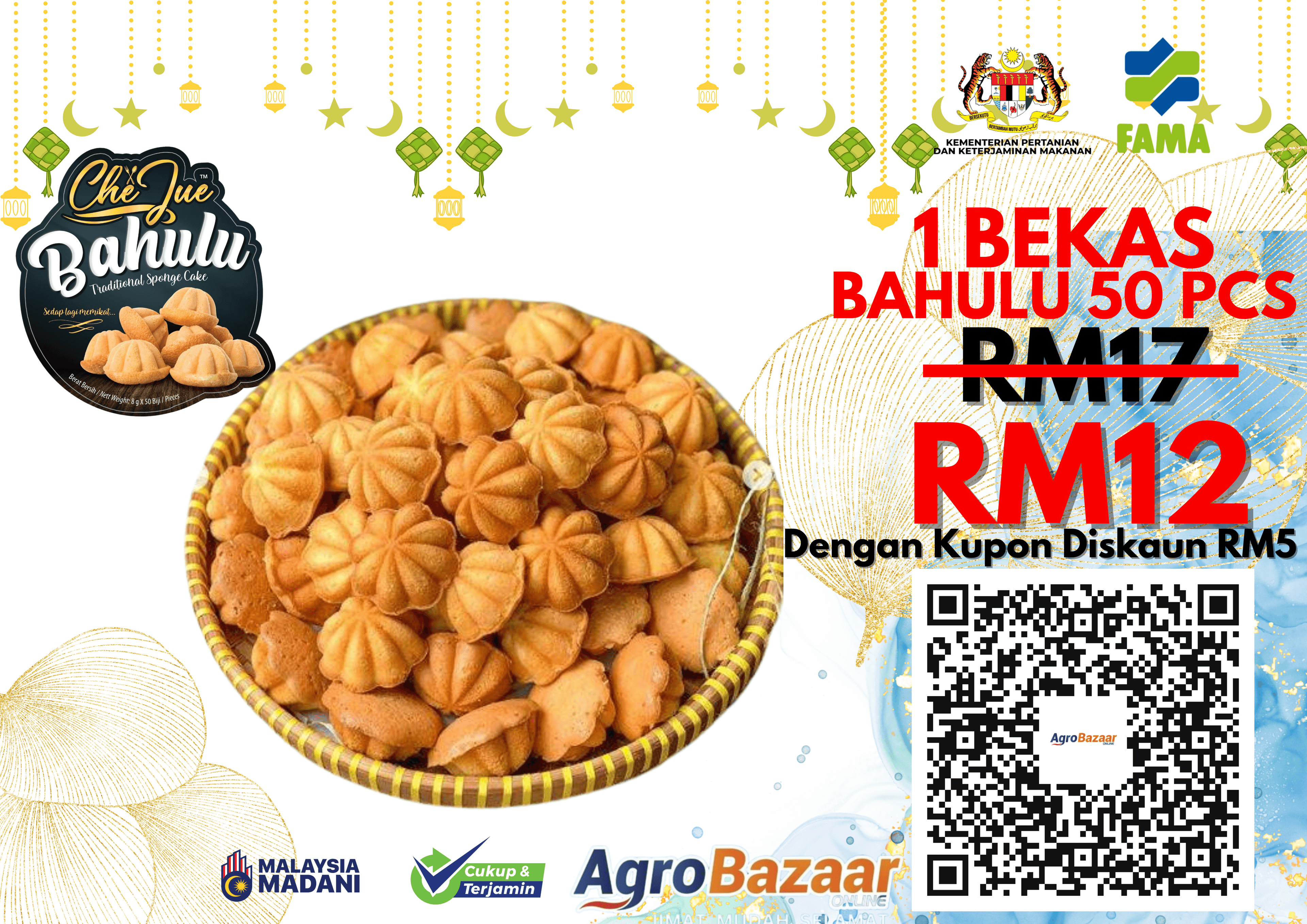 Promosi Semarak Syawal - Bahulu Klasik 50pcs