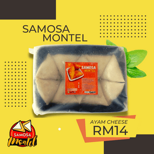 SAMOSA MONTEL AYAM CHEESE (FROZEN) - Image 1