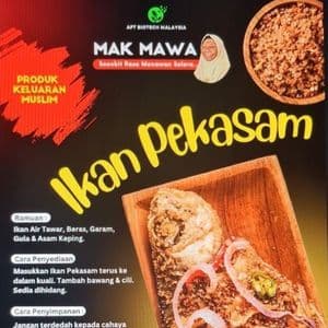 Ikan Pekasam Mak Mawa (Ikan Lampam Premium)