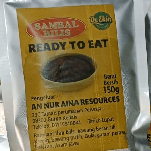 SAMBAL BILIS READY TO EAT  SEDAP MELETOP TERLIUQ - Image 1