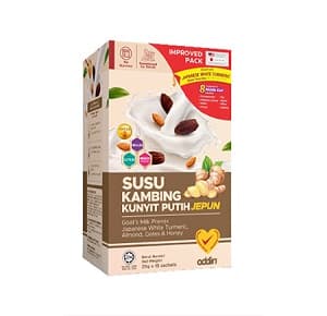 Susu Kambing Kunyit Putih Jepun - Image 1