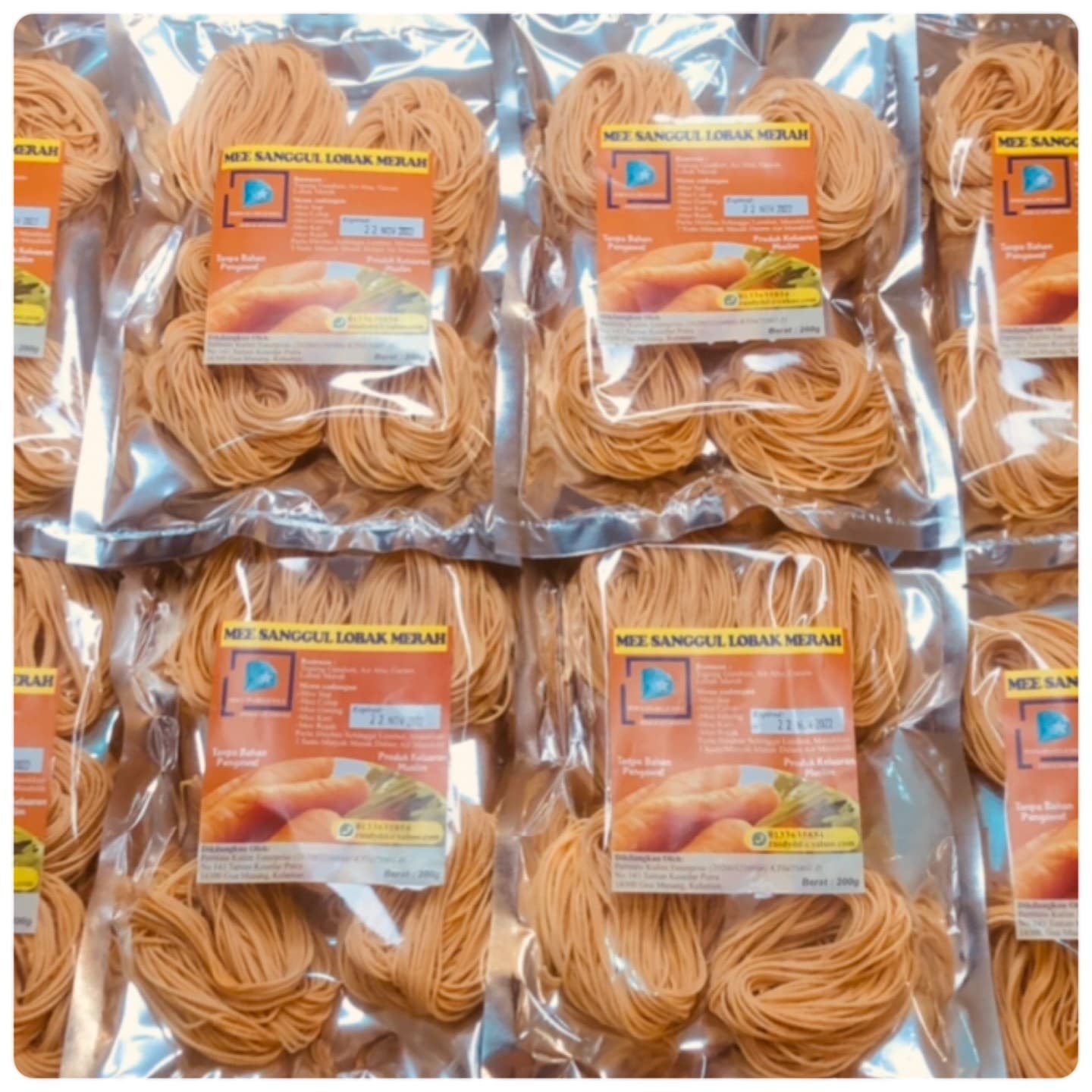 Mee Sanggul Lobak Merah