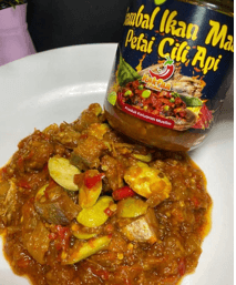 KAKFAA Sambal Ikan Masin Petai Cili Api - Image 1