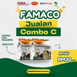 SET COMBO C - AGROMOS COCO MIX - Thumbnail 1