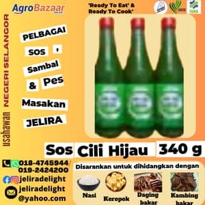 Sos Cili Hijau JELIRA 340G