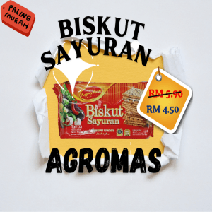 AGROMAS BISKUT SAYURAN - Image 1