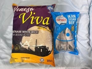 Kombo beras dan qfish