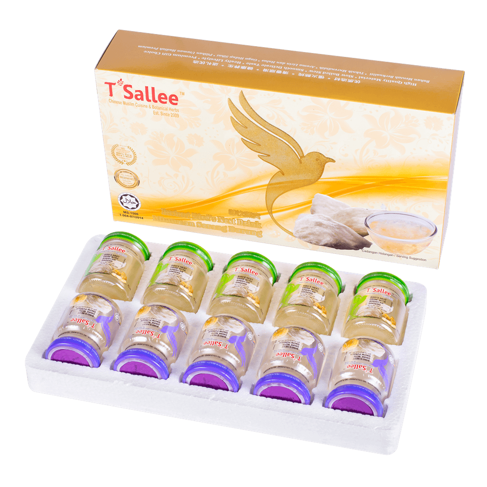 Bird Nest Drink 10Bottle (Self Pickup) ~ 12% Bird Nest TSallee Minuman sarang burung 12% HALAL bird nest drink