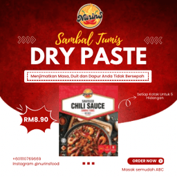 Pes Kering Sambal Tumis Nurins 50g - Thumbnail 1