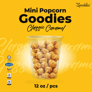 [CARTON DEAL] -  50 pcs Mini Pop Slim Goodies Popcorn | Classic Caramel