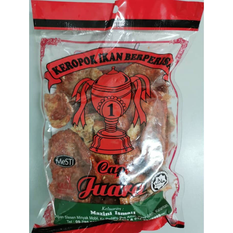 KEROPOK IKAN SEGERA PERISA SPICY - Image 1