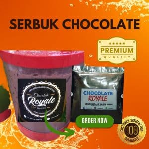 SERBUK AIR BALANG COKLAT AIS ROYALE - Image 1
