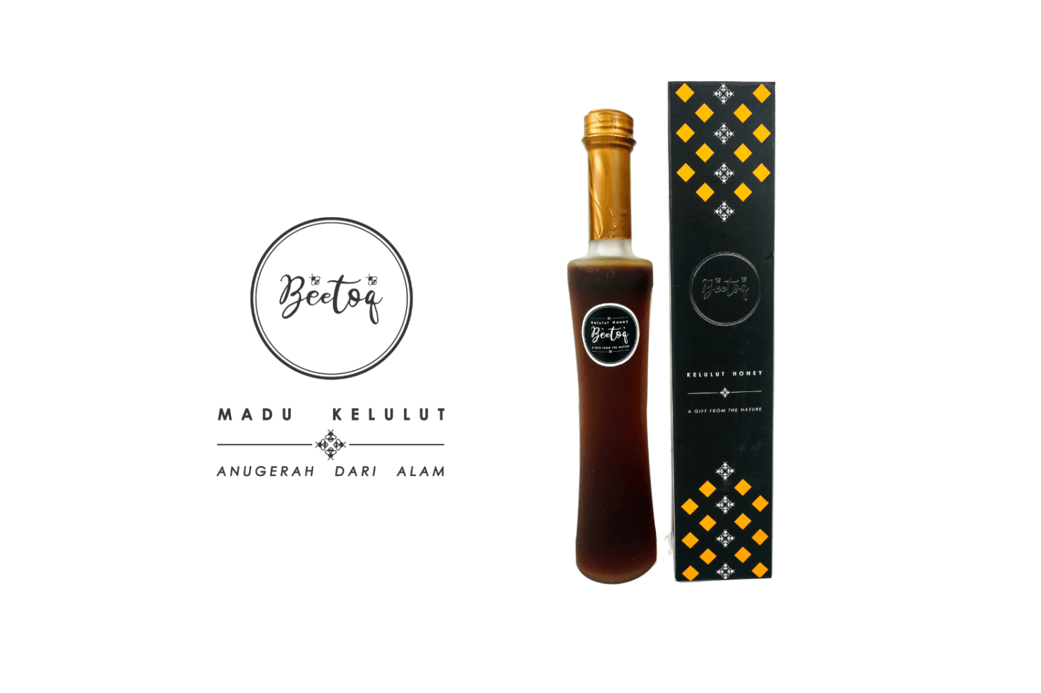 Beetoq Madu Kelulut 270 gram | Madu Kelulut Asli dan Segar