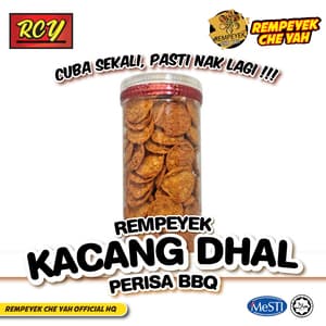 Rempeyek Che Yah Kacang Dhal Berperisa BBQ - Image 1