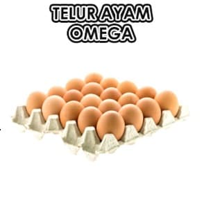 Telur Omega (30 Biji) - Image 1
