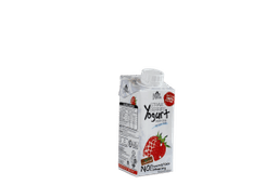 UHT Strawberry yogurt 200ml - Thumbnail 1