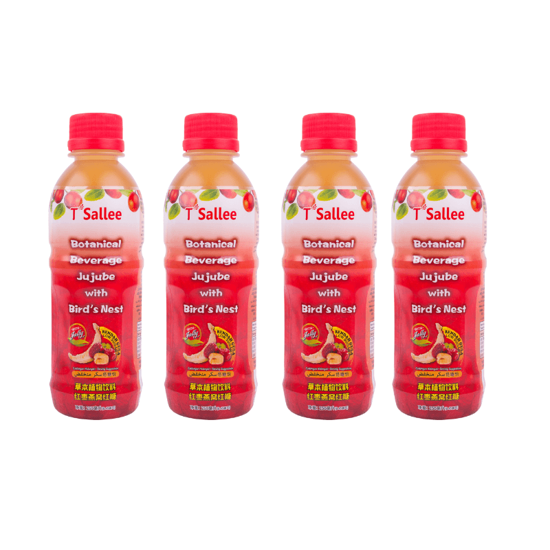 BUY 4 FREE 1 MINUMAN SARANG BURUNG KURMA MERAH/ JUJUBE WITH BIRD'S NEST DRINK [LOW SUGAR]