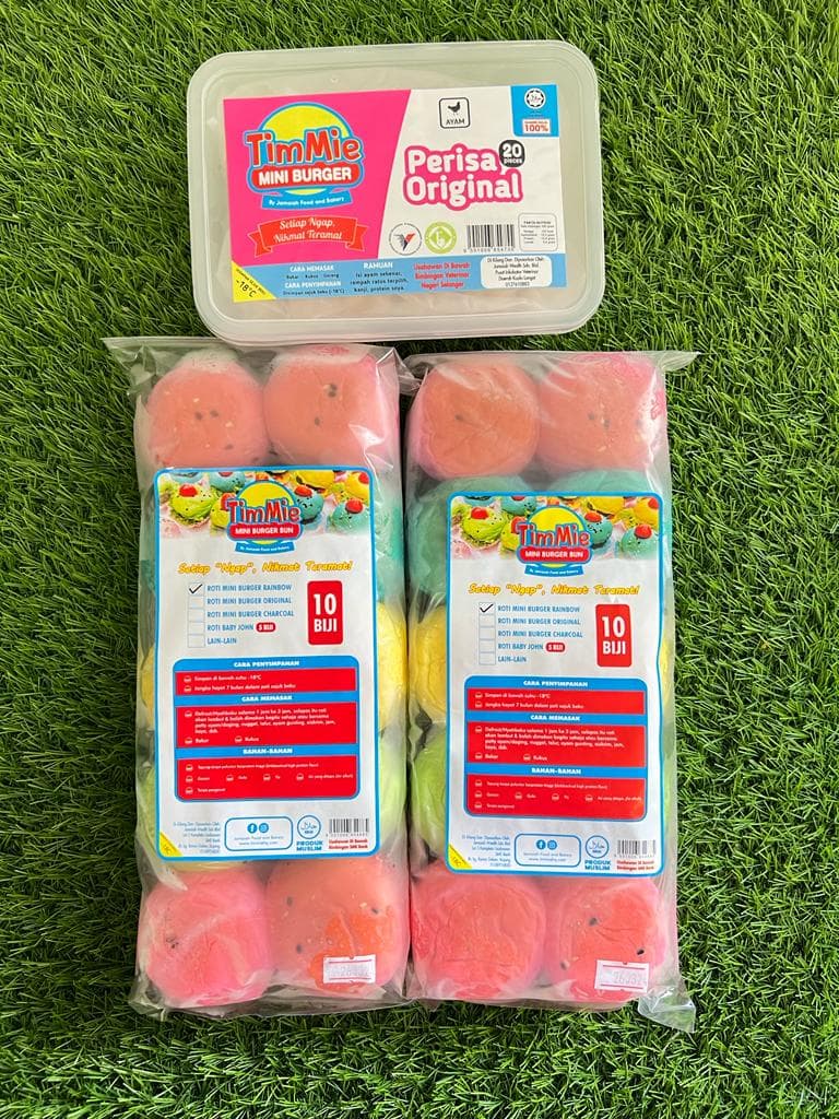 Set Frozen Mini Burger TimMie Original