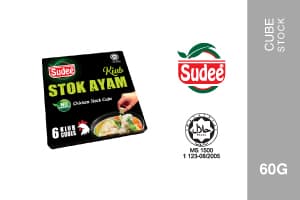 SUDEE Kiub Stok Ayam / Chicken Stock Cube [60g] 2 Pek