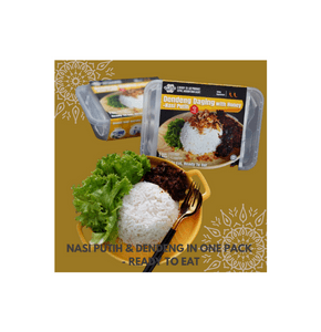 Dendeng Daging Honey + White Rice - Image 1