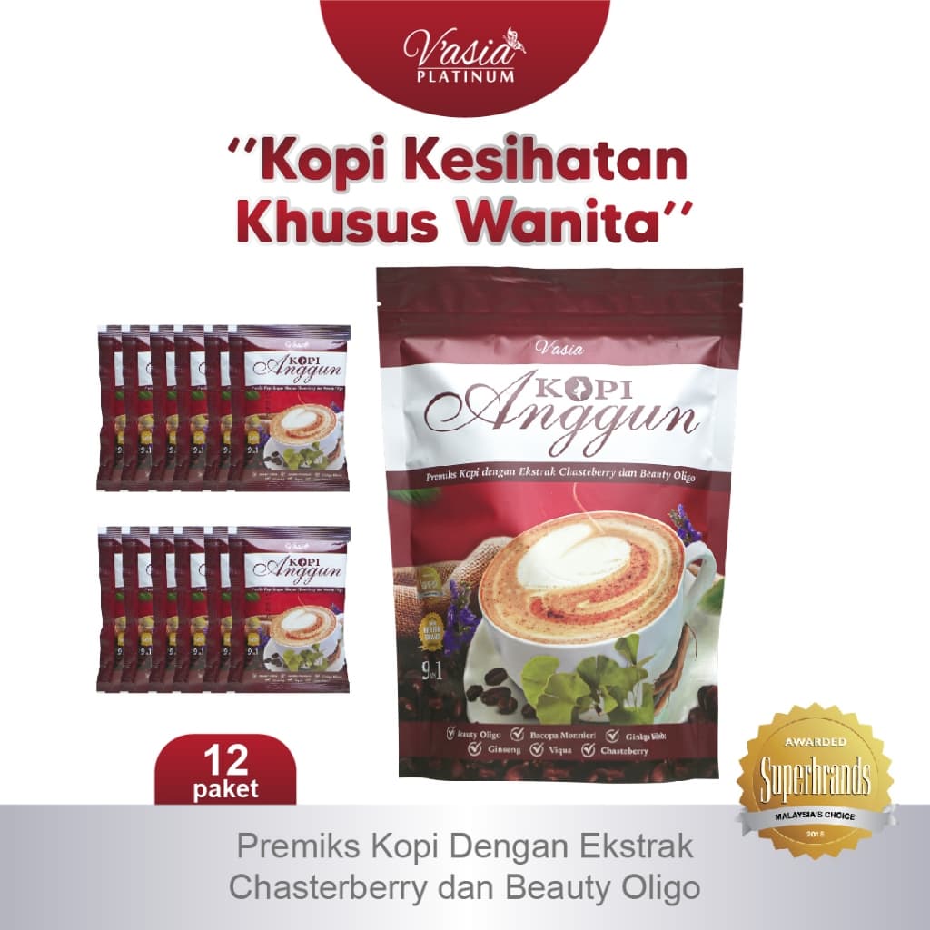V'Asia Kopi Anggun, kopi kesihatan wanita - Image 1