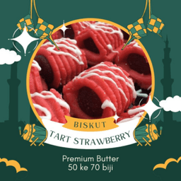 BISKUT TART STRAWBERRY - Thumbnail 2