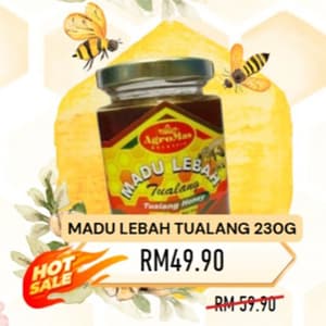 MADU LEBAH TUALANG 230G AGROBAZAAR PERLIS - Image 1