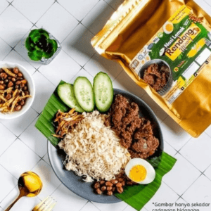 NASI LEMAK RENDANG MINANG (300G) READY TO EAT