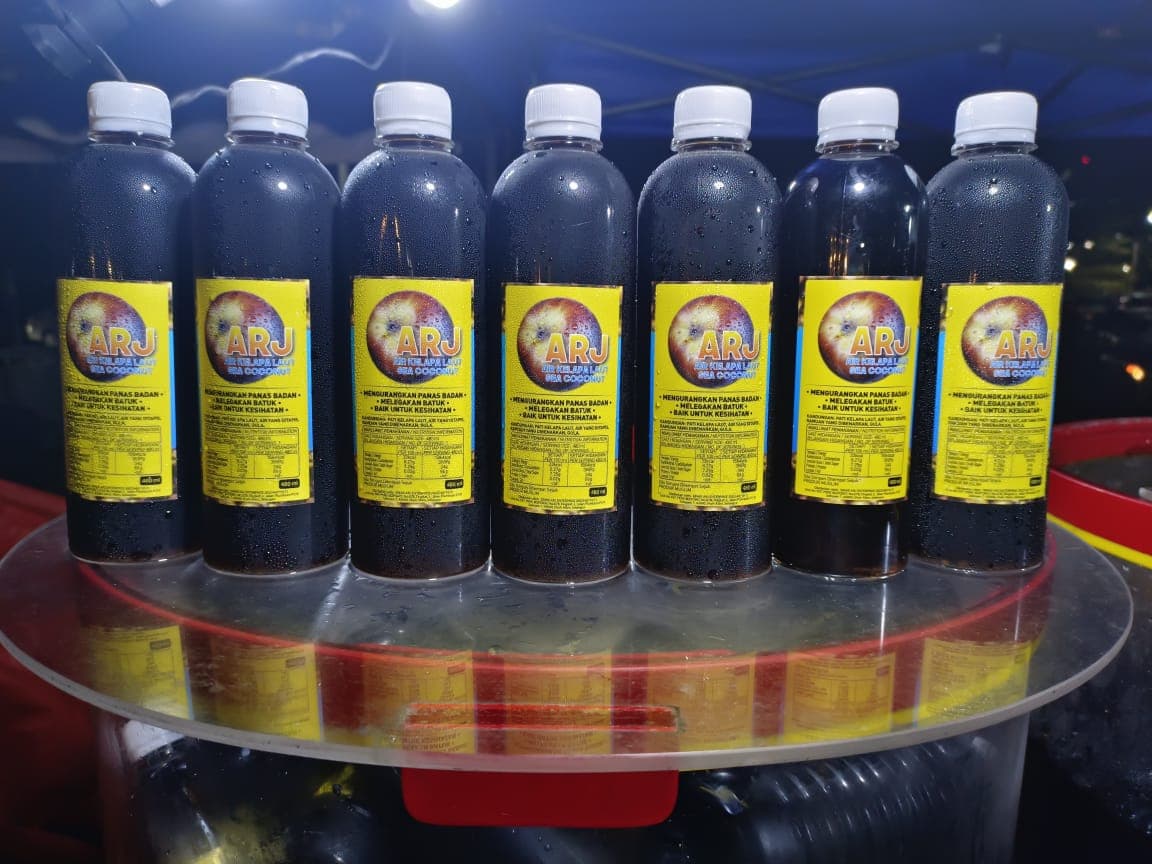 Kombo Air Kelapa Laut - 4 Botol