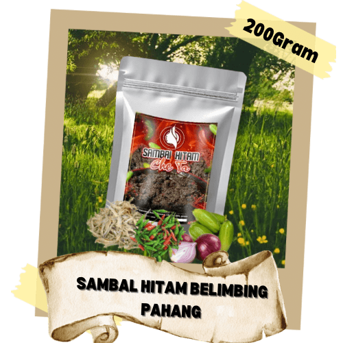 SAMBAL HITAM CHE TA [200gram]