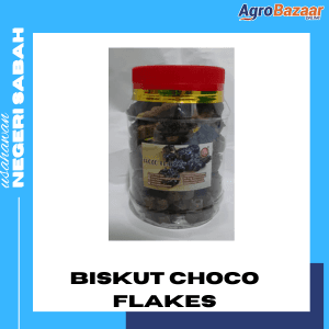 biskut choco flakes