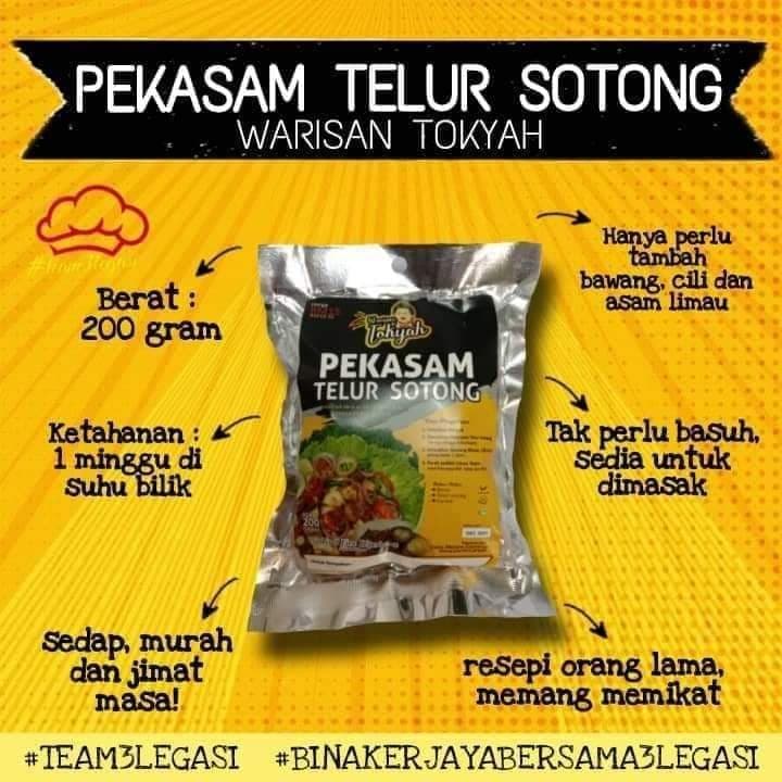 PEKASAM TELUR SOTONG - Image 1