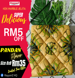 KEK MABLE JELITA PANDAN - Thumbnail 1