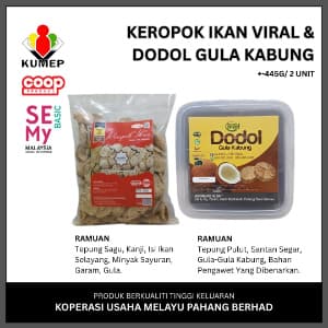 KOMBO KEROPOK VIRAL & DODOL GULA KABUNG